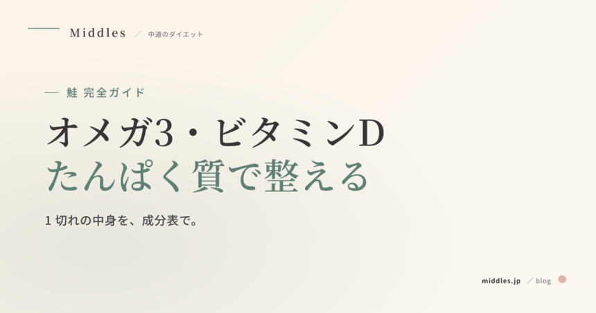 鮭 完全ガイド オメガ3・ビタミンD たんぱく質で整える