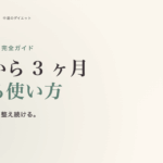 ダイエットアプリ FIT LOGIC 完全ガイド。登録から 3 ヶ月続ける使い方